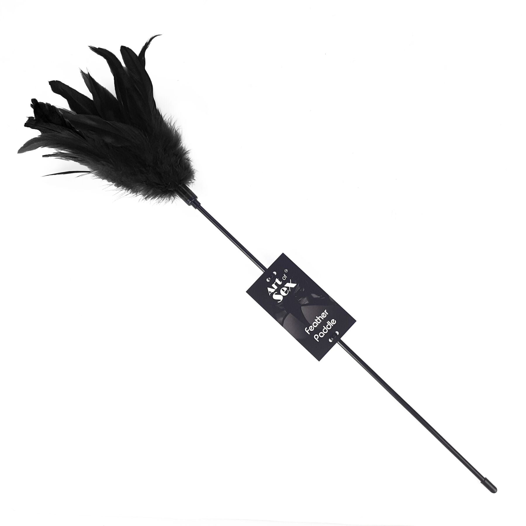 Art of Sex (Україна) Лоскітка з пером півня Art of Sex – Feather Paddle, чорна