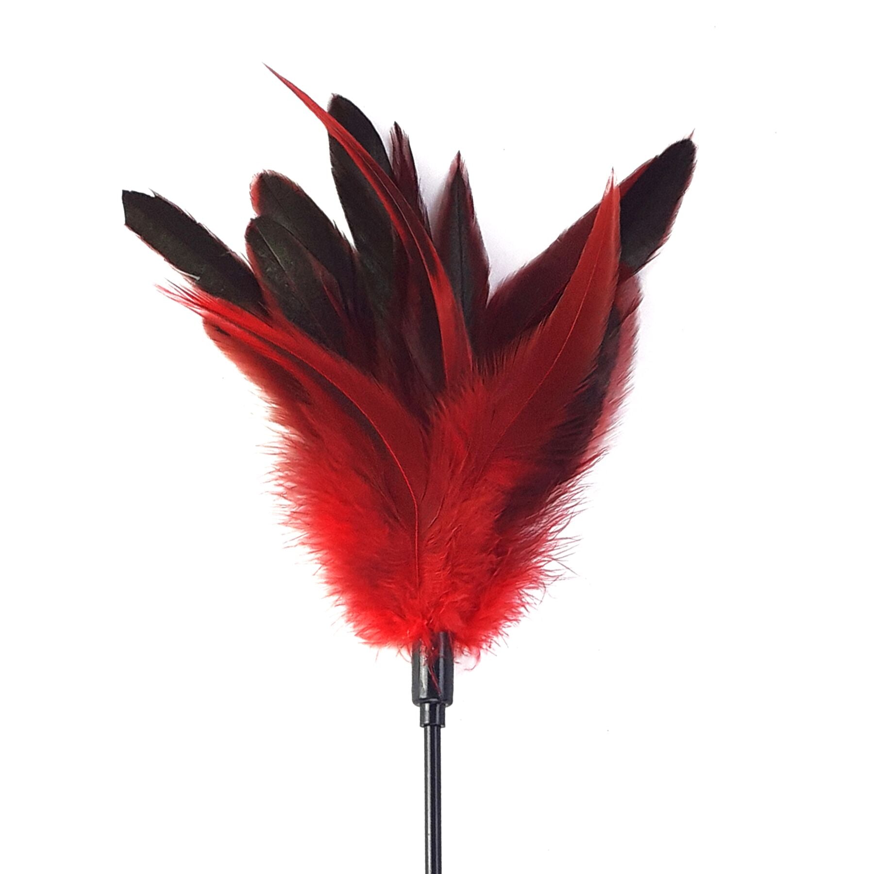 Art of Sex (Україна) Лоскітка з пером півня Art of Sex – Feather Paddle, червона