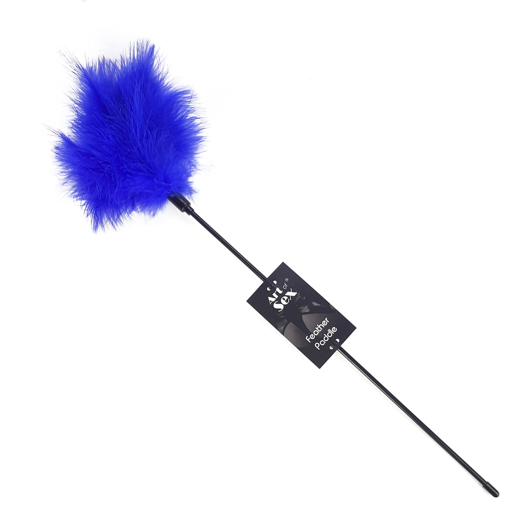 Art of Sex (Україна) Лоскітка з пером індика Art of Sex – Feather Paddle, синя