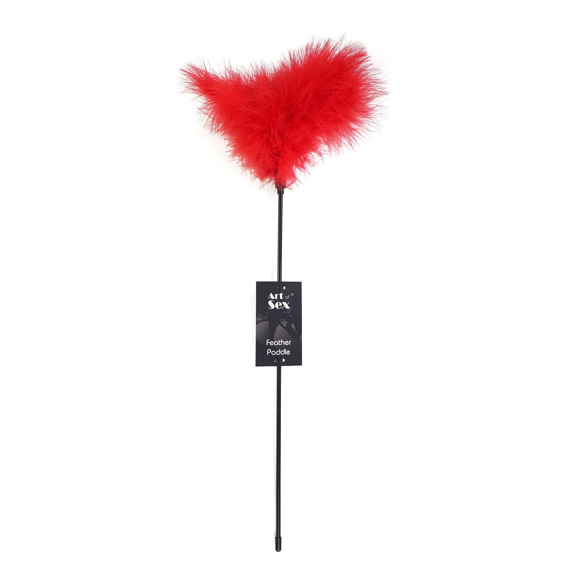 Art of Sex (Україна) Лоскітка з пером індика Art of Sex – Feather Paddle, червона