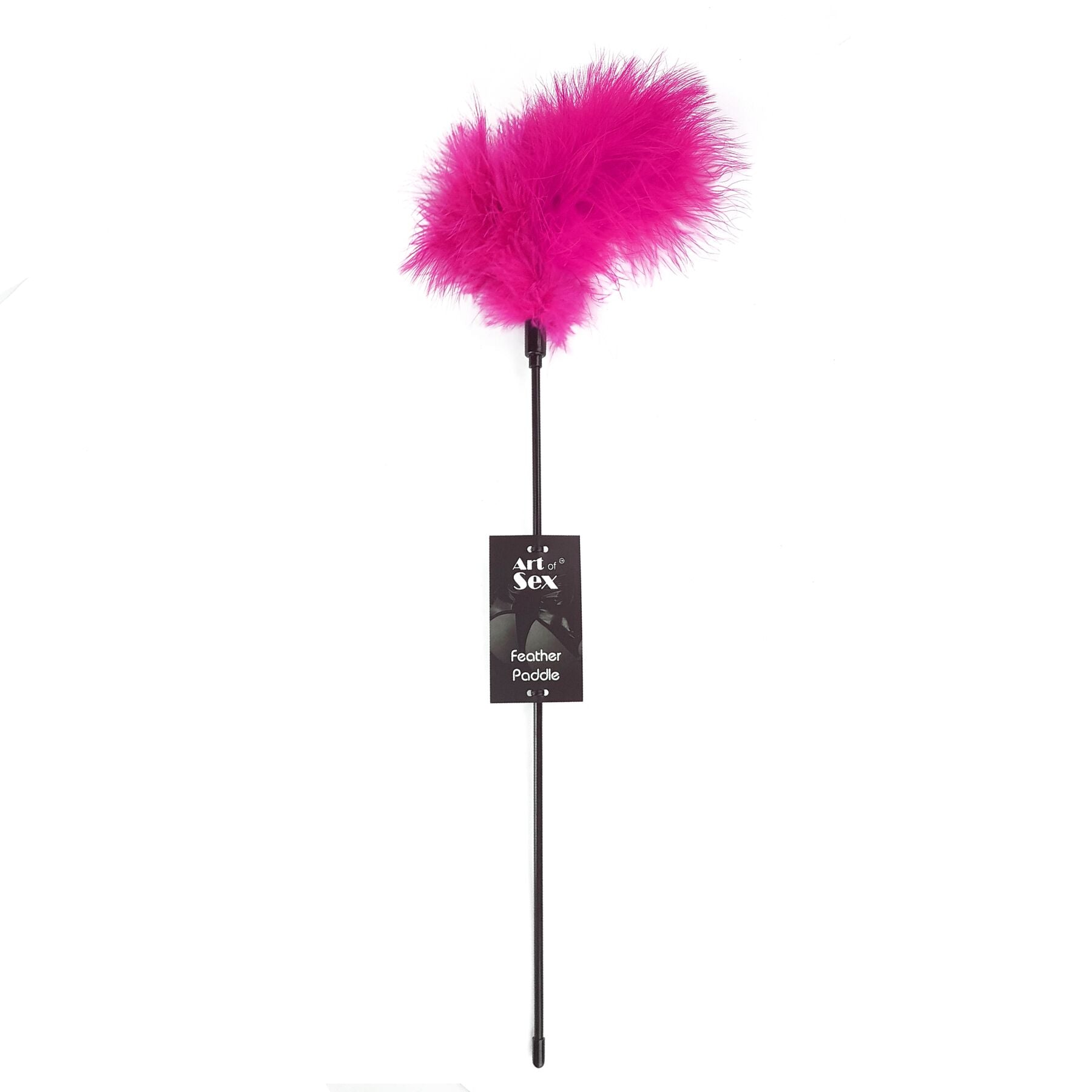 Art of Sex (Україна) Лоскітка з пером індика Art of Sex – Feather Paddle, темно-рожева