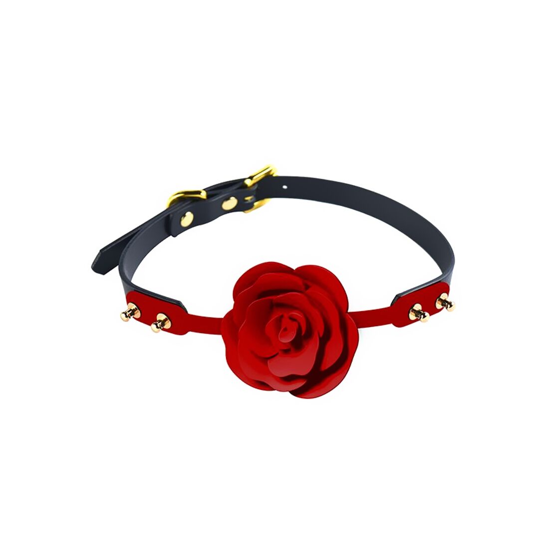 Zalo (США) Розкішний кляп у вигляді троянди Zalo - Rose Ball Gag, подвійне використання