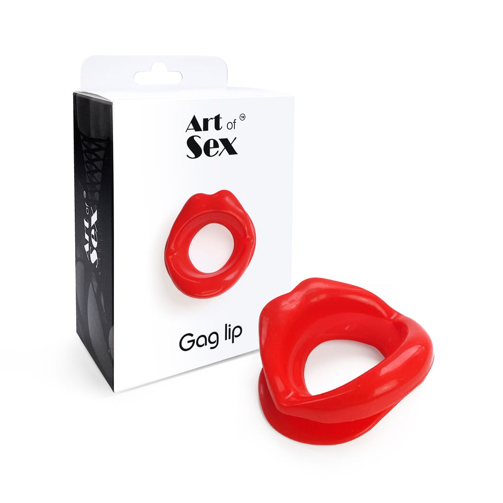 Art of Sex (Україна) Кляп-розширювач у формі губ Art of Sex – Gag lip, червоний