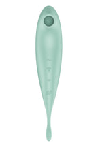 Смарт-вібратор для клітора з вакуумною стимуляцією Satisfyer Twirling Pro+ Mint