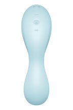 Вакуумний смарт-стимулятор із вібрацією Satisfyer Curvy Trinity 5 (Blue), керування зі смартфона