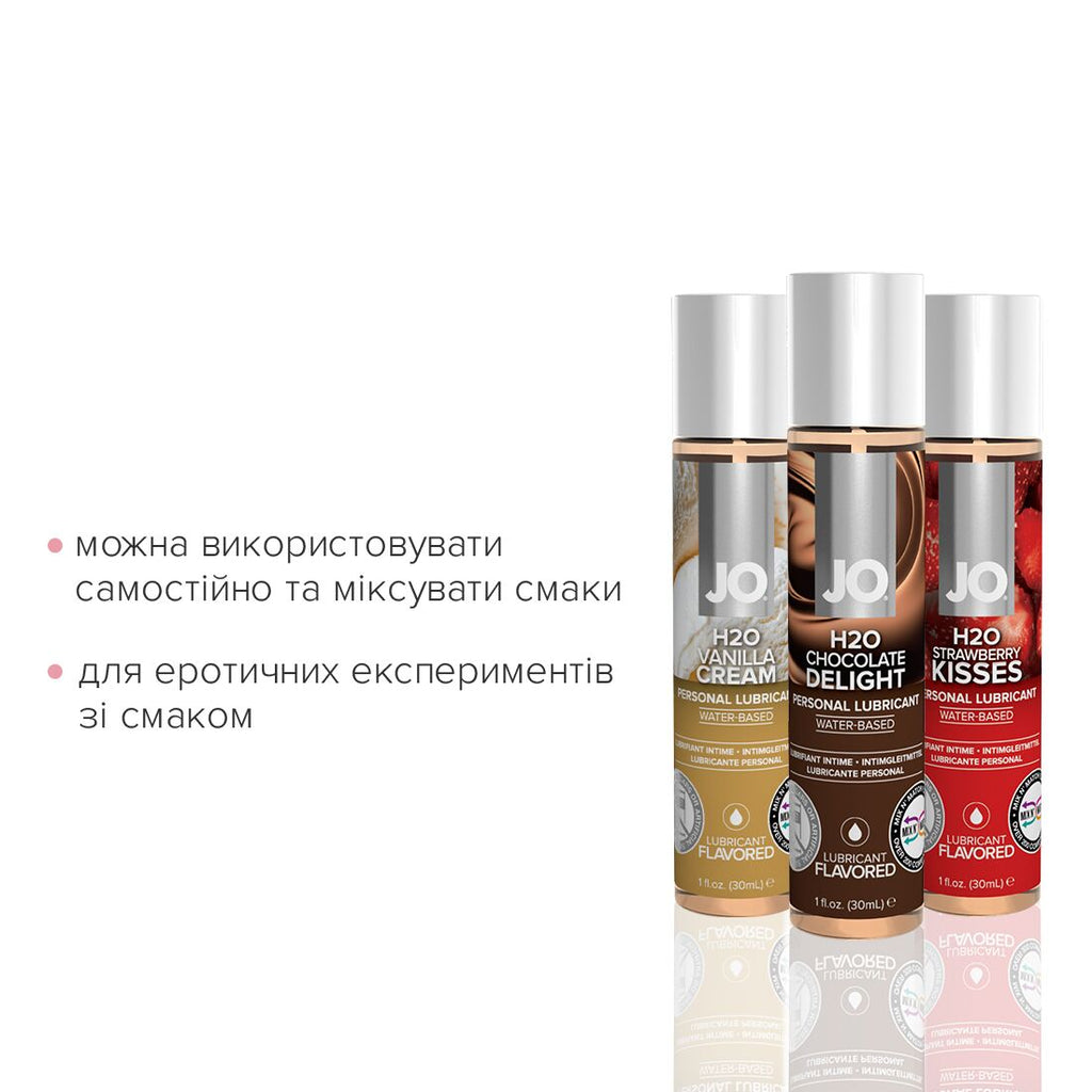 JO (США) Набір JO Tri-Me Triple Pack — Neapolitan (3×30 мл) три різні смаки оральних змазок