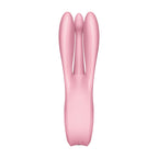 Кліторальний вібратор Satisfyer Threesome 1 Pink з трьома гнучкими пальчиками
