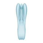 Кліторальний вібратор Satisfyer Threesome 1 Light Blue з трьома гнучкими пальчиками