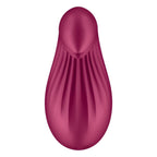 Вібратор Satisfyer Dipping Delight Berry, 2 мотори, гнучкий кінчик