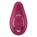 Вібратор Satisfyer Dipping Delight Berry, 2 мотори, гнучкий кінчик