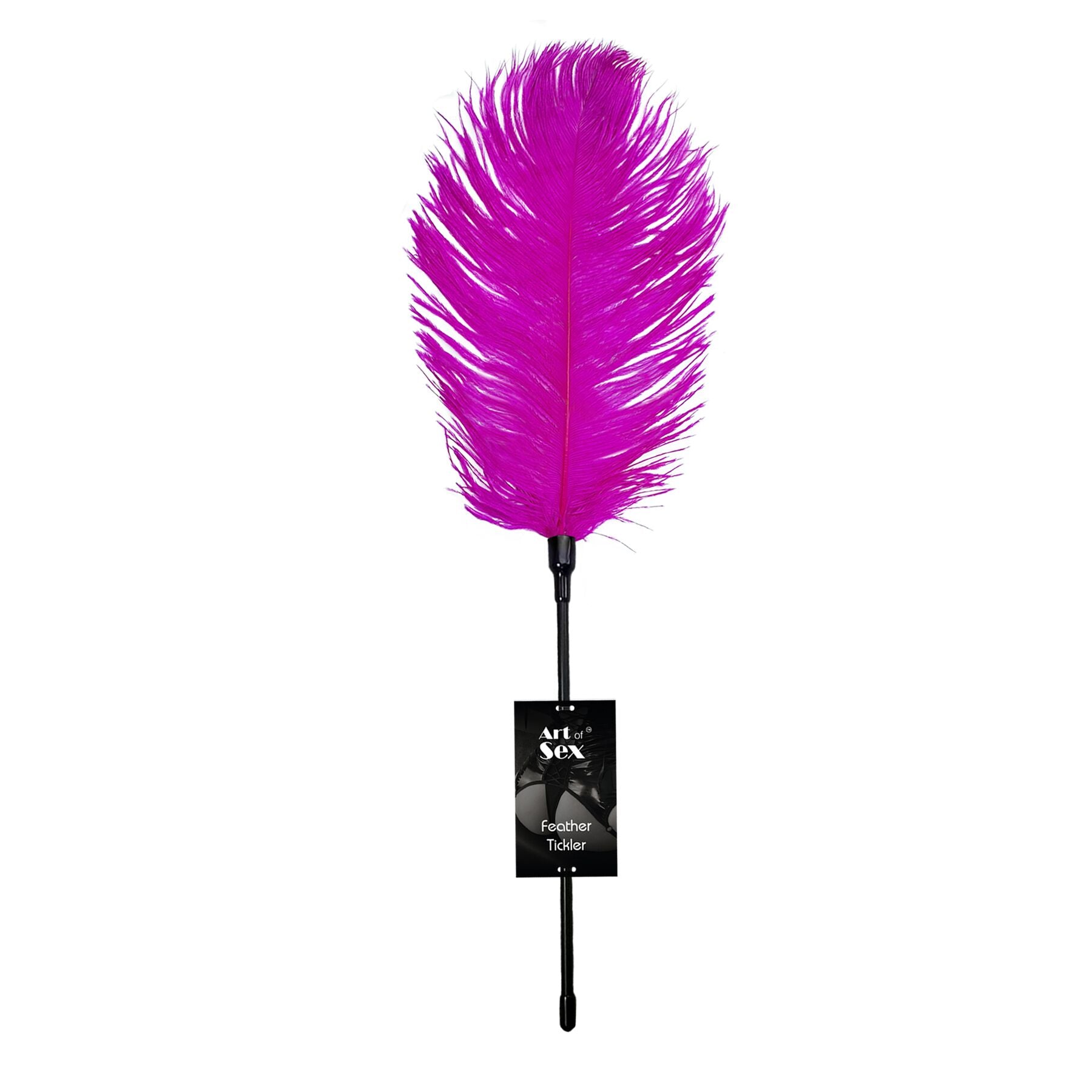 Art of Sex (Україна) Лоскітка зі страусиним пером Art of Sex – Feather Tickler, темно-рожева