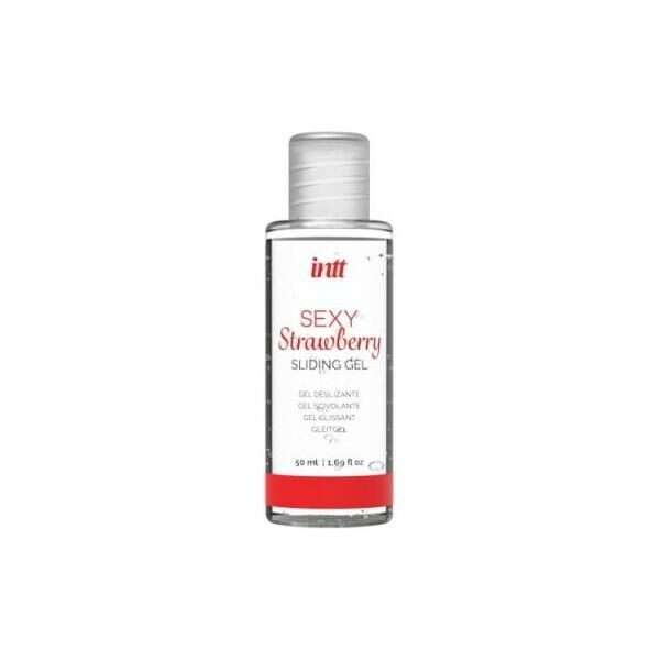 Intt (Бразилия-Португалия) Набір Intt BRAZILIAN PANTY RED: трусики на резинці S-XL з перлинним кільцем + полунична змазка