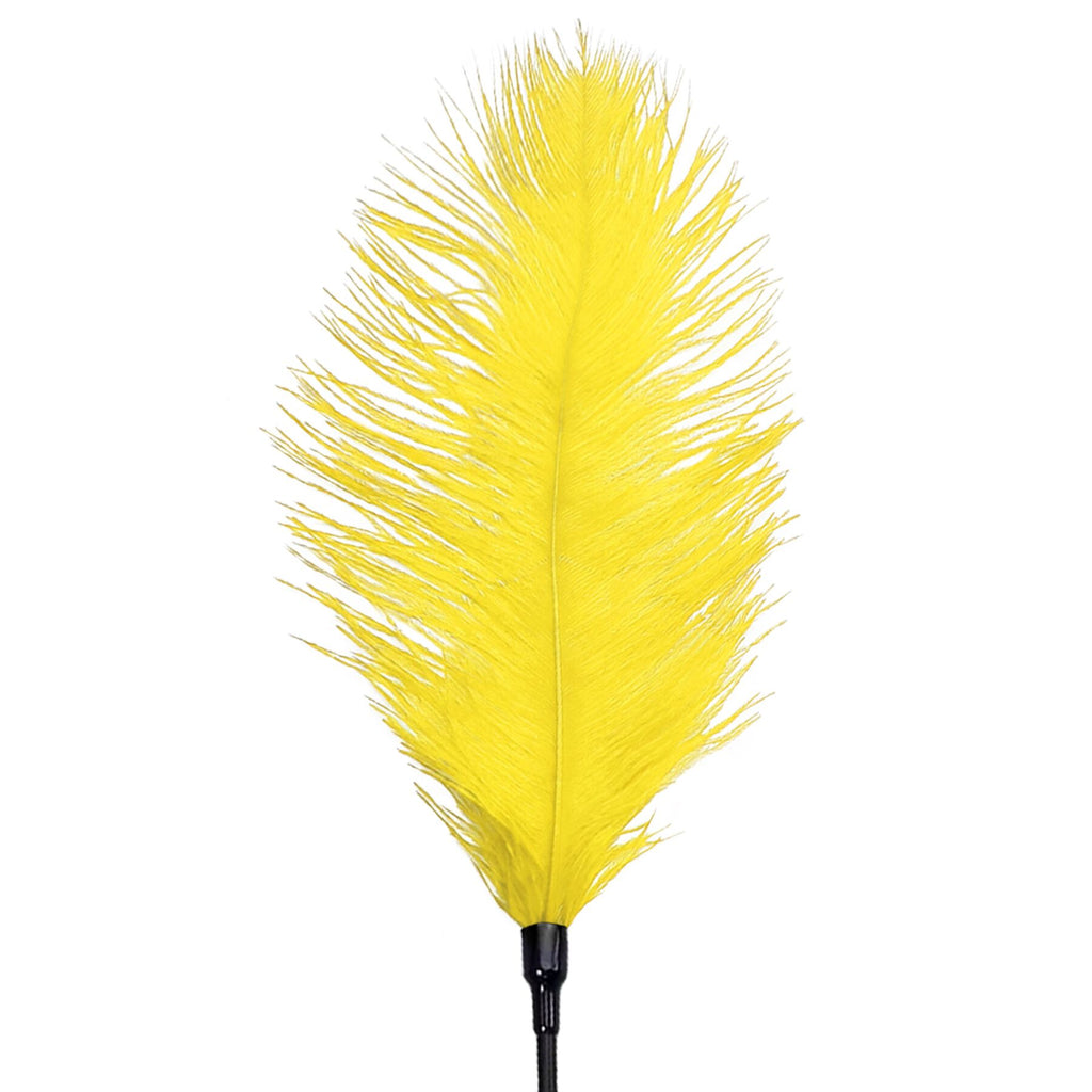 Art of Sex (Україна) Лоскітка зі страусиним пером Art of Sex – Feather Tickler, жовта