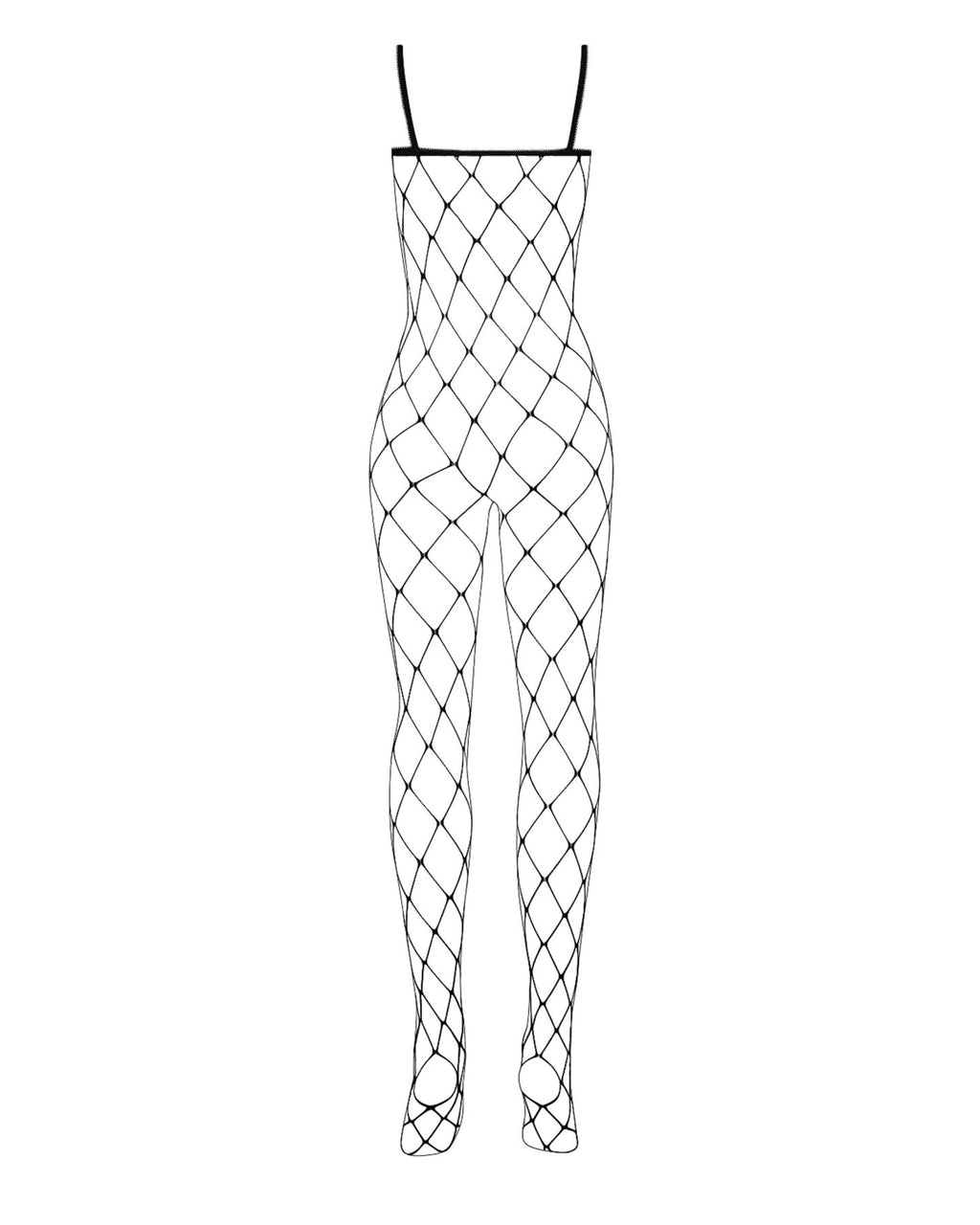 Obsessive (Польща) Бодістокінг з великим вічком і відкритими грудьми Obsessive Bodystocking N102 S/M/L, чорний