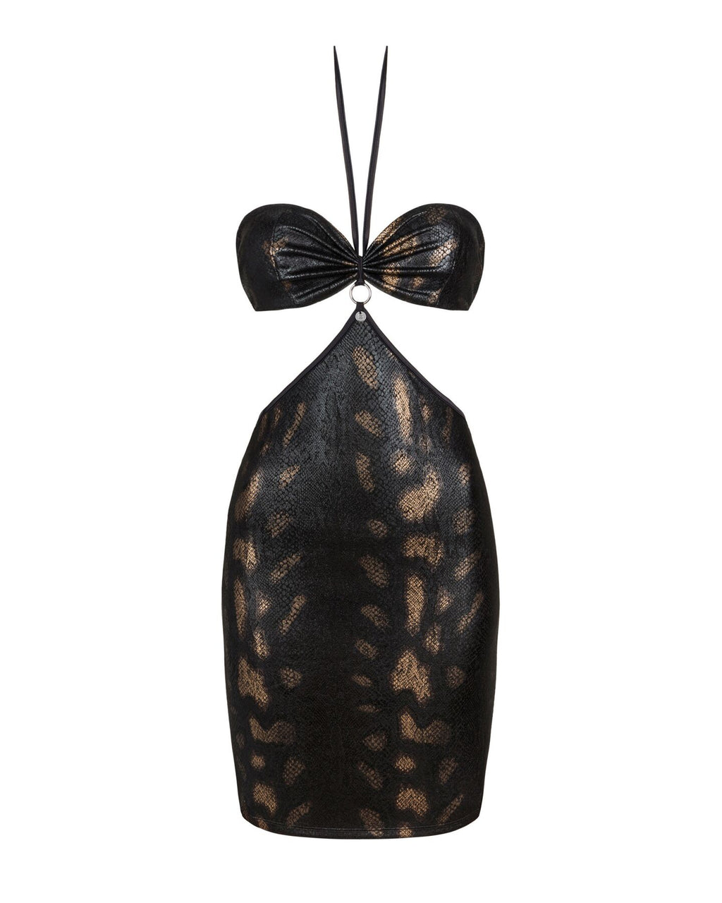 Obsessive (Польща) Сукня під зміїну шкіру Obsessive Vivianty dress M/L, чорна