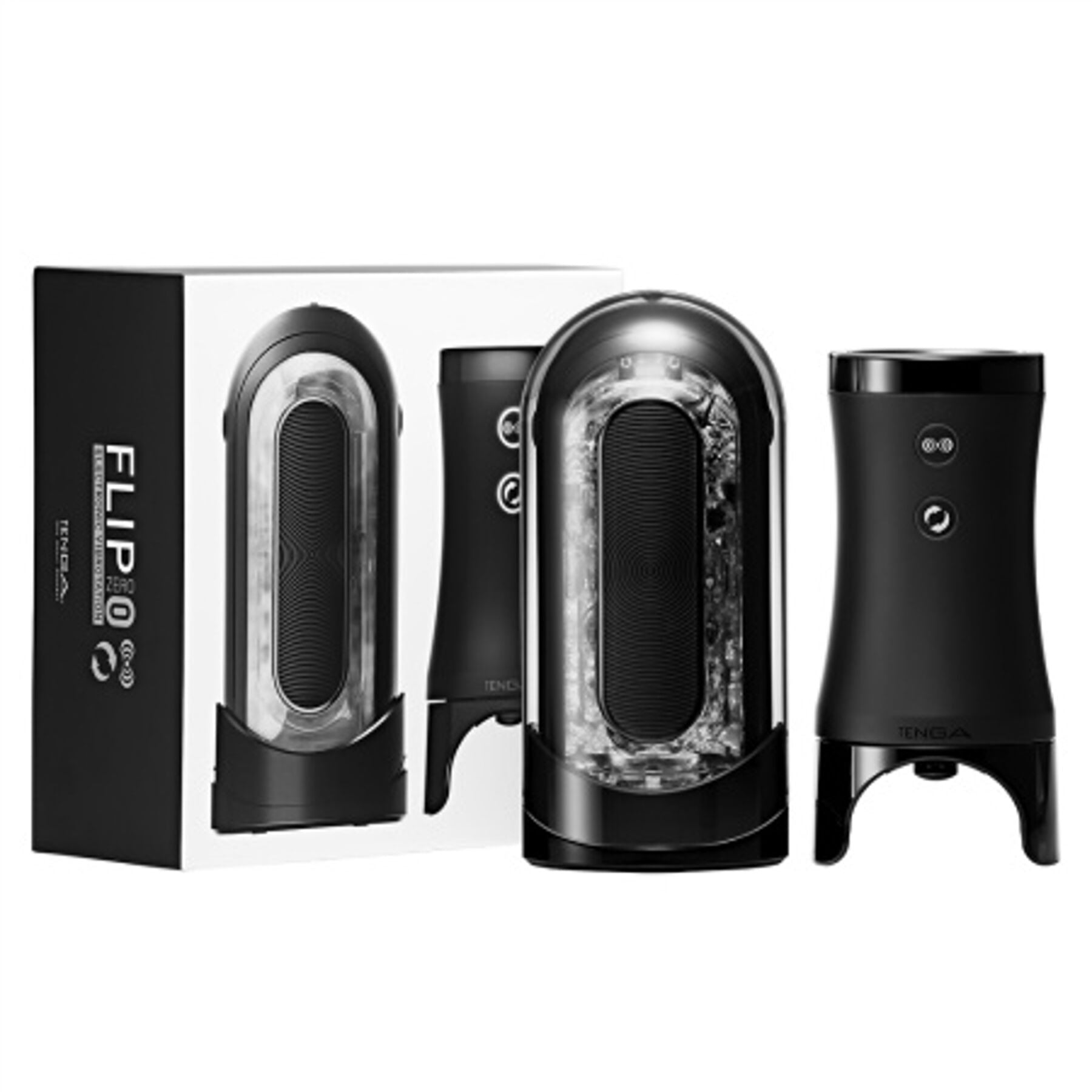 Tenga (Япония) Мастурбатор Tenga Flip Zero EVR Electronic Vibrotation, стимуляція обертанням, 5 режимів вібрації