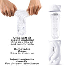 Мастурбатор Dorcel DEEP BLOW, подвійне використання