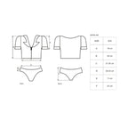 Еротичний костюм поліцейського Obsessive Police set S/M, black, топ, шорти, кепка, пояс, портупея