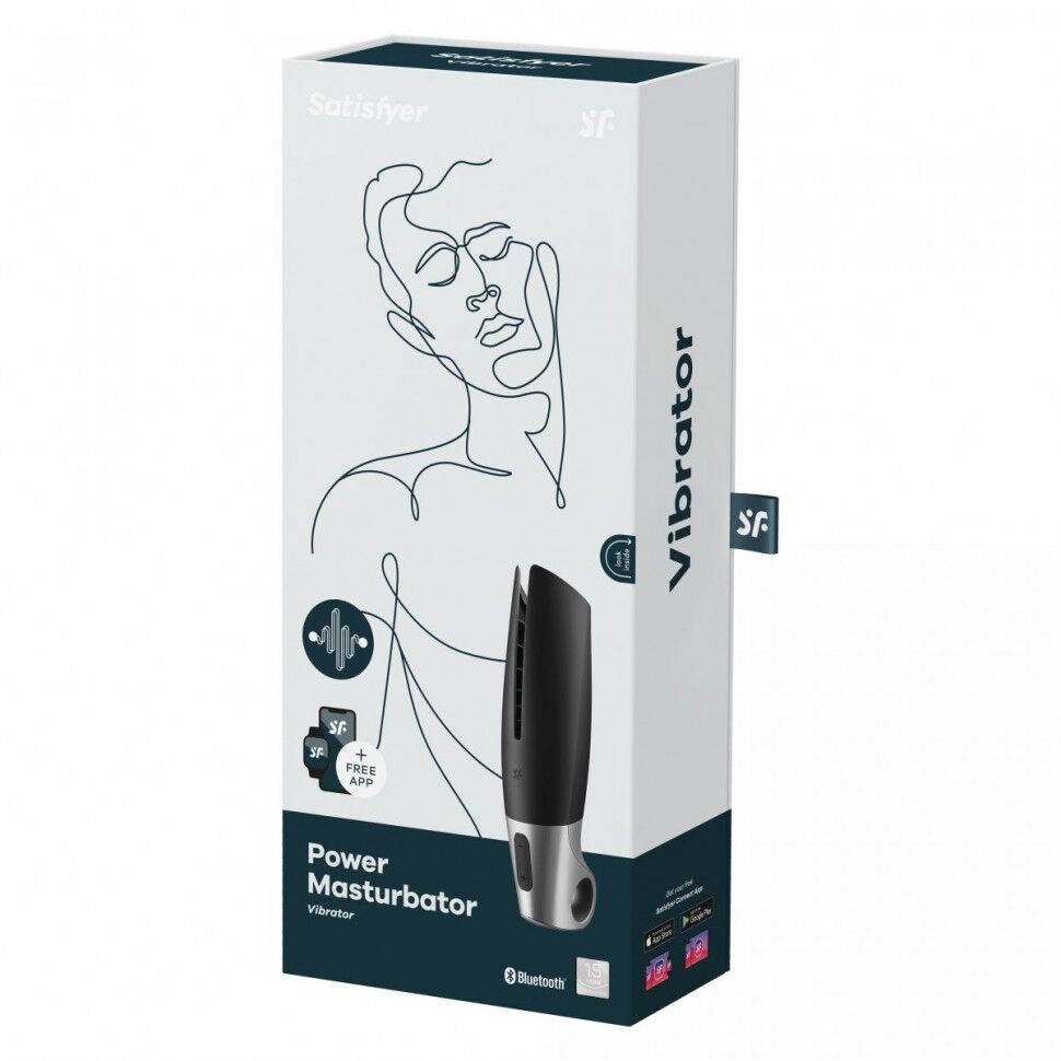 Satisfyer (Німеччина) Смарт-мастурбатор Satisfyer Power Masturbator з вібрацією