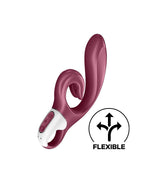 Вібратор-кролик Satisfyer Love Me, гнучкий, відросток з потрійним кінчиком