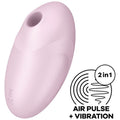 Вакуумний стимулятор з вібрацією Satisfyer Vulva Lover 3 Pink