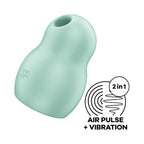 Вакуумний стимулятор з вібрацією Satisfyer Pro To Go 1 Mint