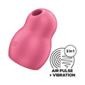Вакуумний стимулятор з вібрацією Satisfyer Pro To Go 1 Red