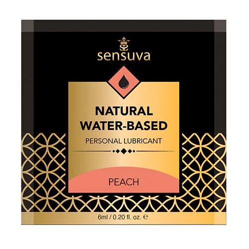 Sensuva (США) Пробник Sensuva — Natural Water-Based Peach (6 мл)
