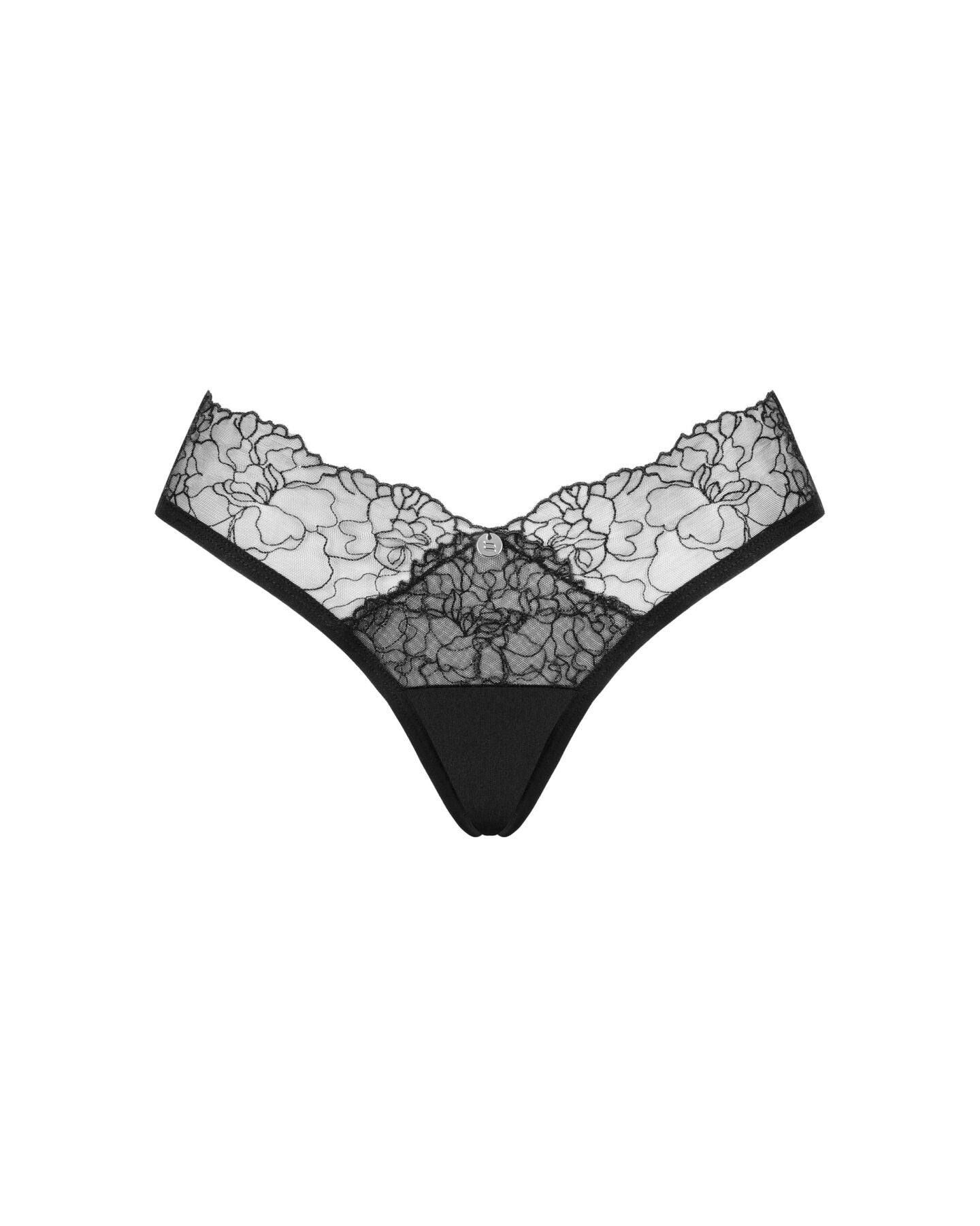 Obsessive (Польща) Сітчасті трусики під омбре Obsessive Bella Rou panties XL/2XL