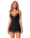Obsessive (Польща) Сорочка та трусики Obsessive Bella Rou chemise & thong M/L