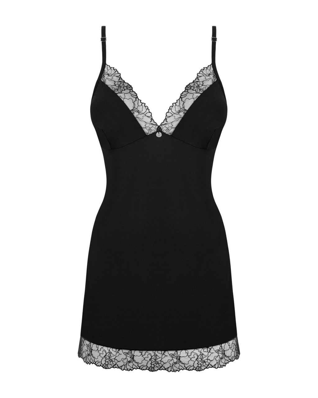 Obsessive (Польща) Сорочка та трусики Obsessive Bella Rou chemise & thong M/L