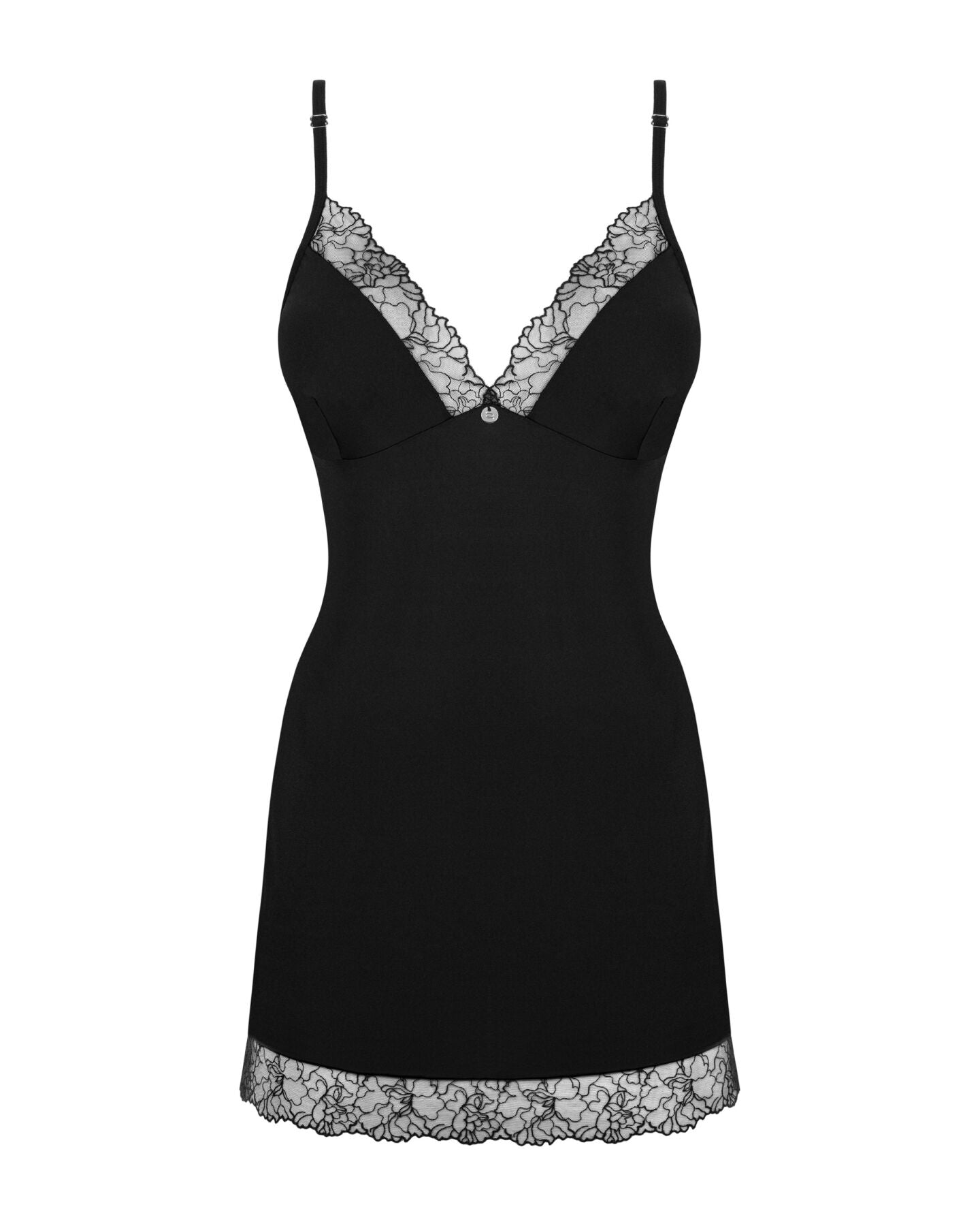 Obsessive (Польща) Сорочка та трусики Obsessive Bella Rou chemise & thong M/L