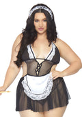 Leg Avenue (США) Костюм покоївки Leg Avenue Fantasy French Maid XL/XXL, сукня, трусики, пов’язка