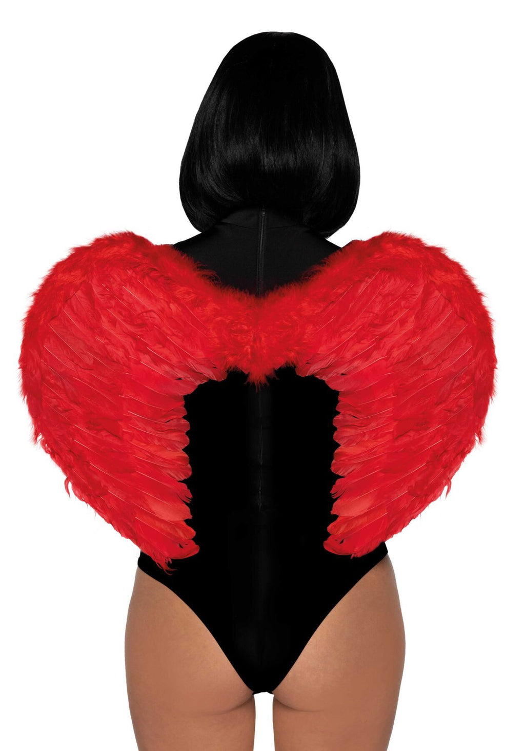 Leg Avenue (США) Крила дияволиці Leg Avenue devil wings Red, справжнє пір’я