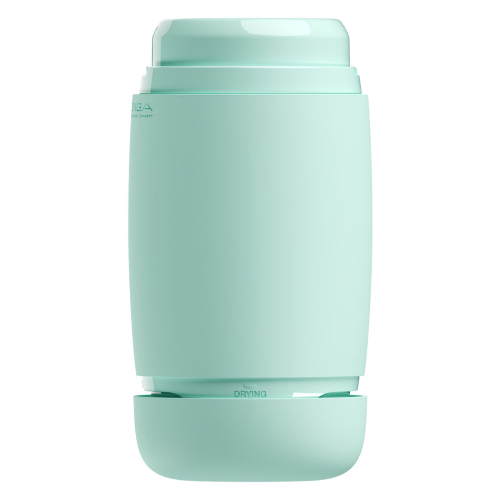 Tenga (Япония) Мастурбатор TENGA PUFFY MINT GREEN, ультрам’який матеріал, багаторазовий, наскрізний
