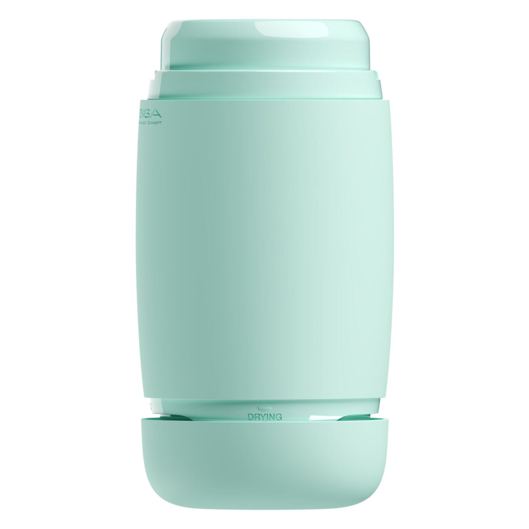 Tenga (Япония) Мастурбатор TENGA PUFFY MINT GREEN, ультрам’який матеріал, багаторазовий, наскрізний