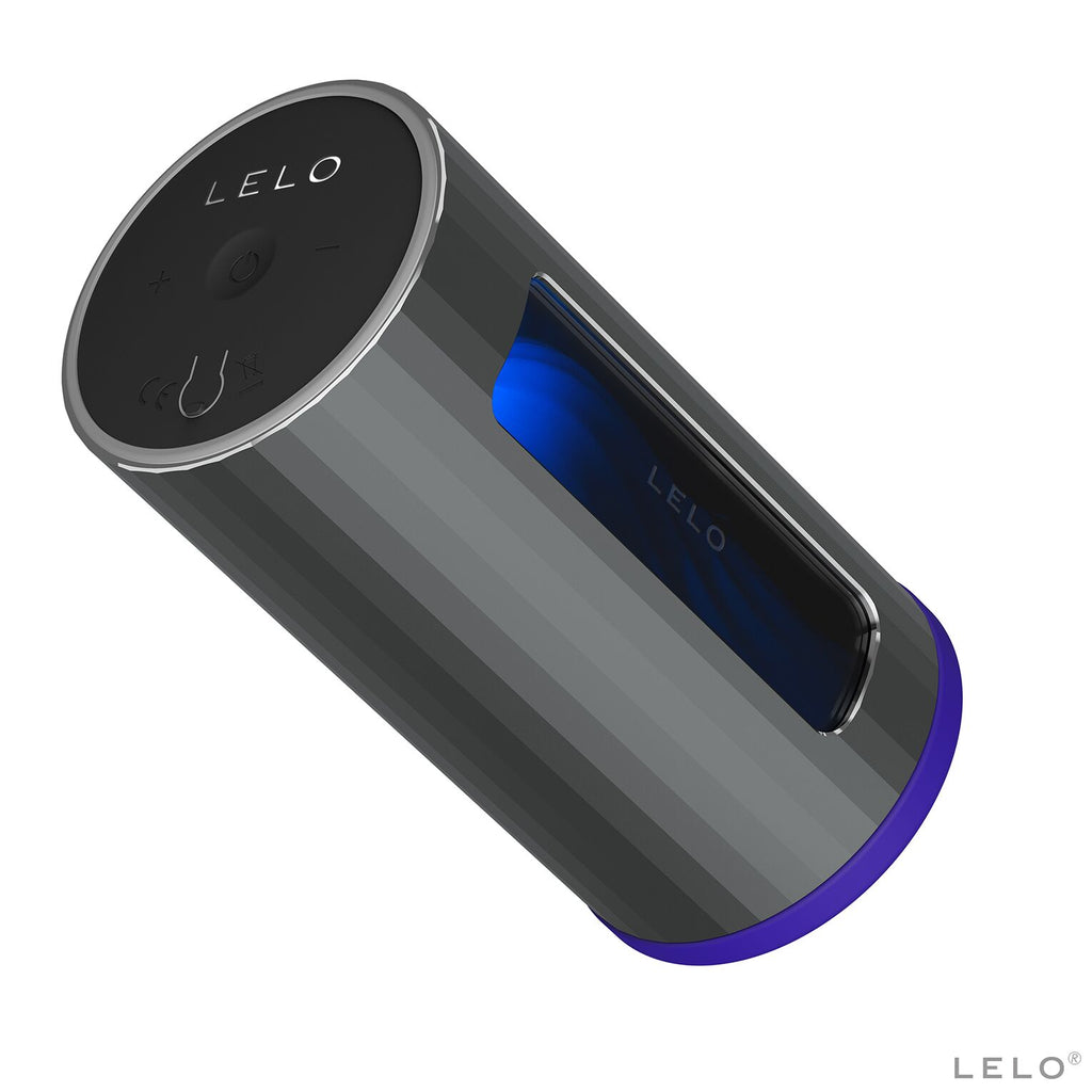 Lelo (Швеція) Смарт мастурбатор LELO F1S V2 Blue, вібрації, технологія SENSONIC, гра в застосунку