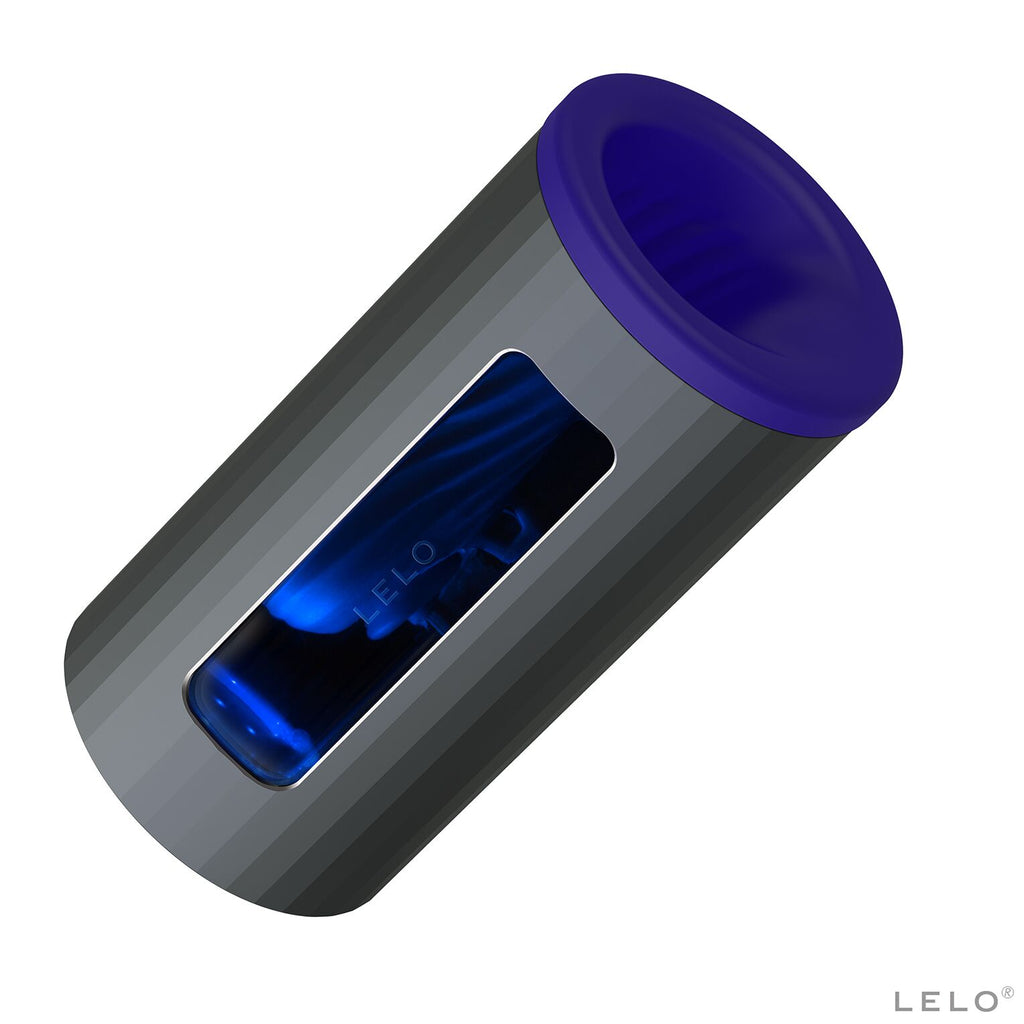 Lelo (Швеція) Смарт мастурбатор LELO F1S V2 Blue, вібрації, технологія SENSONIC, гра в застосунку