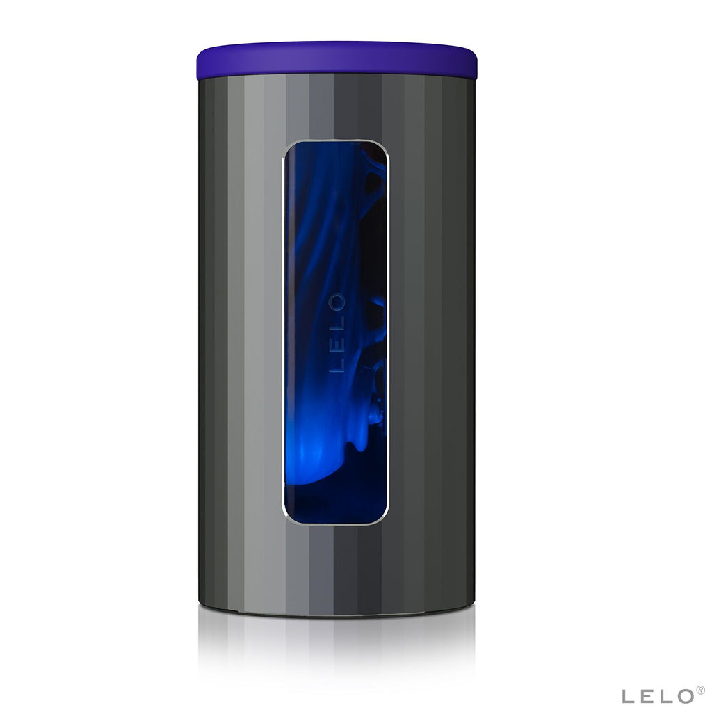 Lelo (Швеція) Смарт мастурбатор LELO F1S V2 Blue, вібрації, технологія SENSONIC, гра в застосунку