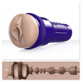 Fleshlight (США) Мастурбатор-вагіна Fleshlight Boost Bang Light Medium Flesh, плаваючі кільця Turbo Tech