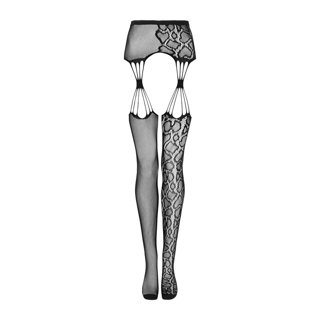 Obsessive (Польща) Еротичні колготки-бодістокінг Obsessive Garter stockings S821 S/M/L