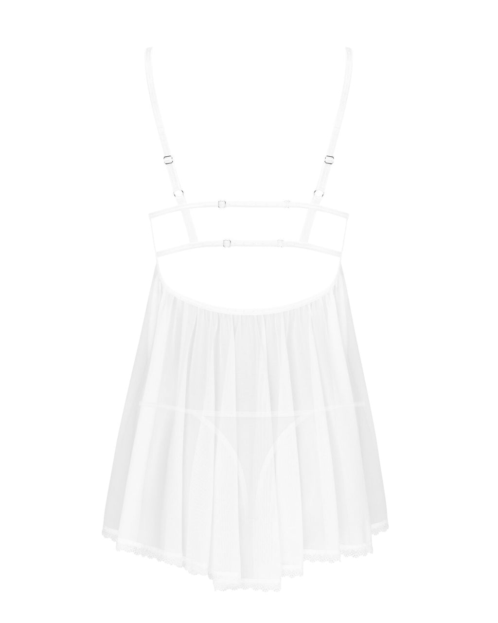 Obsessive (Польща) Пеньюар і трусики Obsessive Heavenlly babydoll & thong XS/S