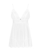 Пеньюар і трусики Obsessive Heavenlly babydoll & thong XS/S