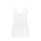 Пеньюар і трусики Obsessive Heavenlly babydoll & thong