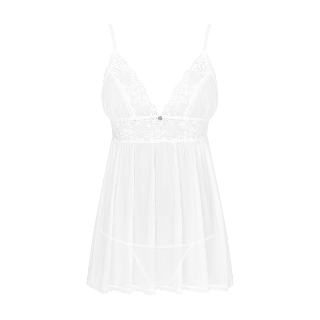 Obsessive (Польща) Пеньюар і трусики Obsessive Heavenlly babydoll & thong XL/2XL