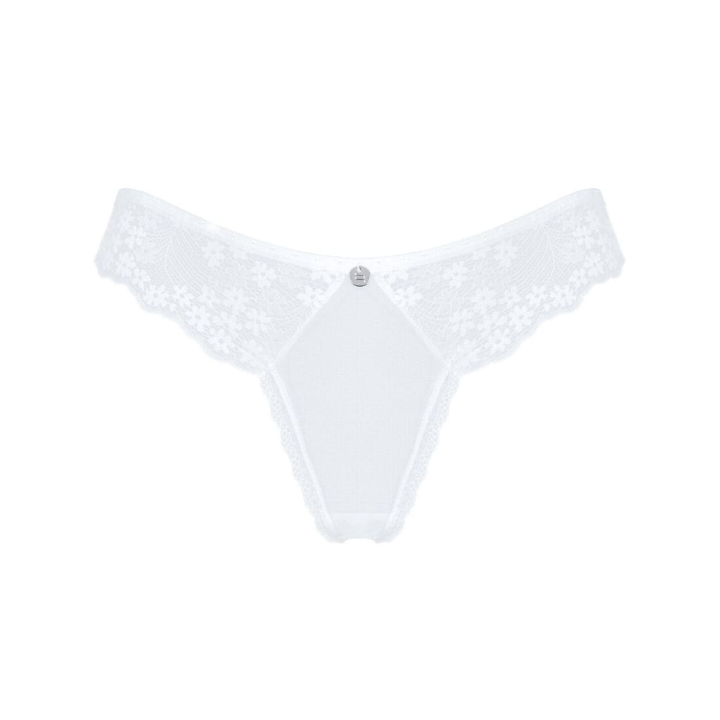 Obsessive (Польща) Напівпрозорі трусики Obsessive Heavenlly panties M/L, відкриті сідниці