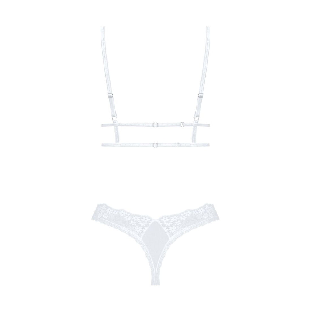 Obsessive (Польща) Еротичний комплект Obsessive Heavenlly 2-pcs set M/L, бюстгальтер і танга