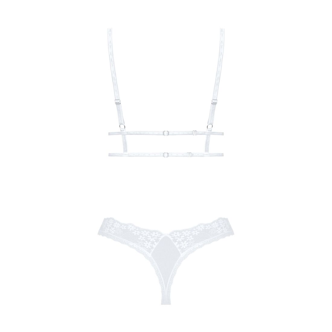 Obsessive (Польща) Еротичний комплект Obsessive Heavenlly 2-pcs set XL/2XL, бюстгальтер і танга