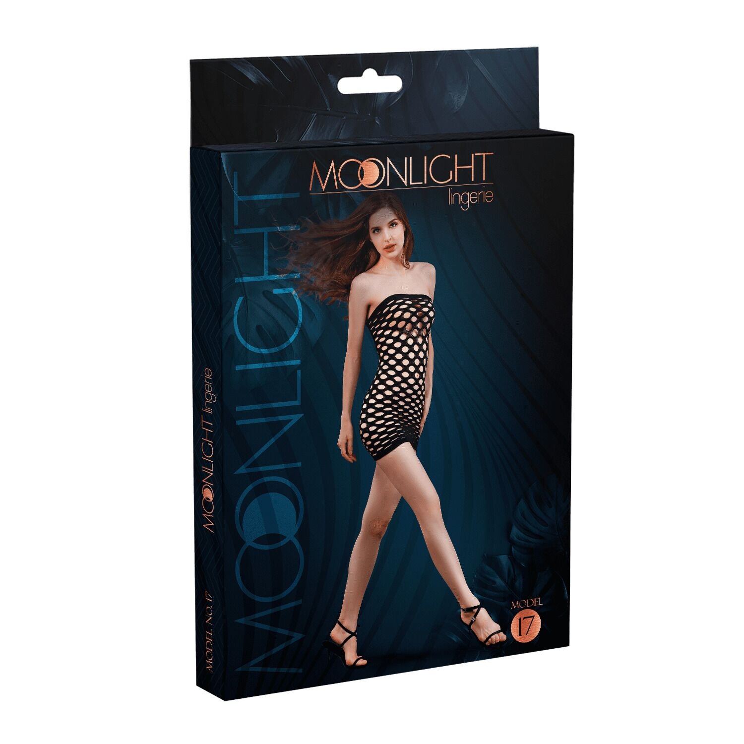 Moonlight (Іспанія) Сітчаста сукня Moonlight Model 17 XS-L  Black