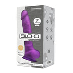 Фалоімітатор SilexD Johnny (MODEL 1 size 7in), двошаровий, силікон+Silexpan, діаметр 3,8 см